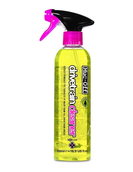 Limpiador Muc-Off de Transmisión Bio Drivetrain Cleaner con gatillo, 500ml