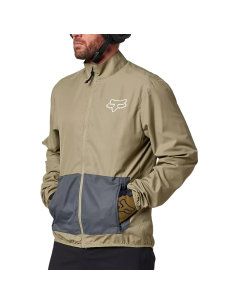 Chaqueta Cortavientos FOX Ranger, café 2