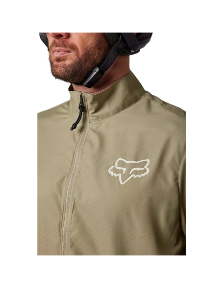 Chaqueta Cortavientos FOX Ranger, café