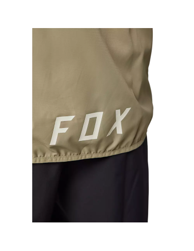 Chaqueta Cortavientos FOX Ranger, café
