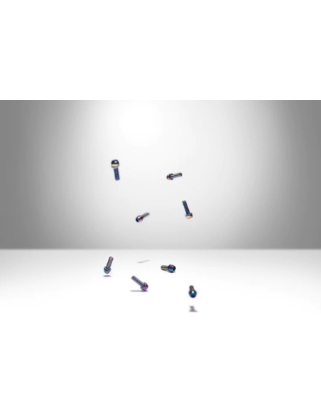 Tee TITLE DM1 Black 35 x 46mm largo, Integrada para DH