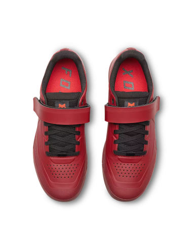 Zapatillas FOX Racing Union Clipless Red Zapatillas FOX Racing Union Clipless Red