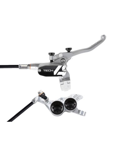 Set Freno Hope Tech 4 V4 - Silver