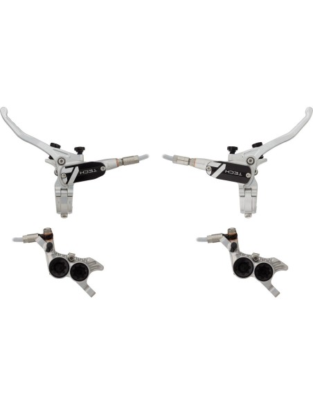 Set Freno Hope Tech 4 V4 - Silver