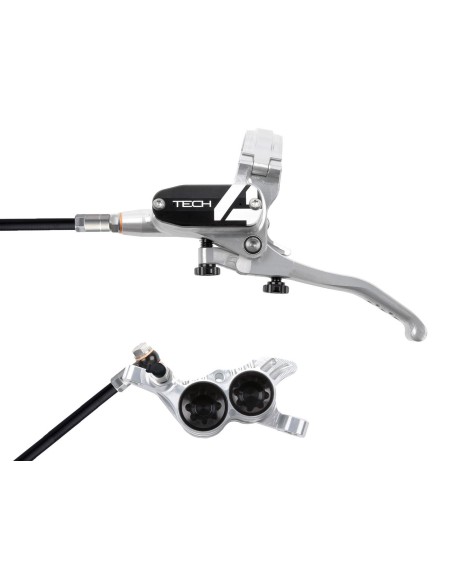 Set Freno Hope Tech 4 V4 - Silver