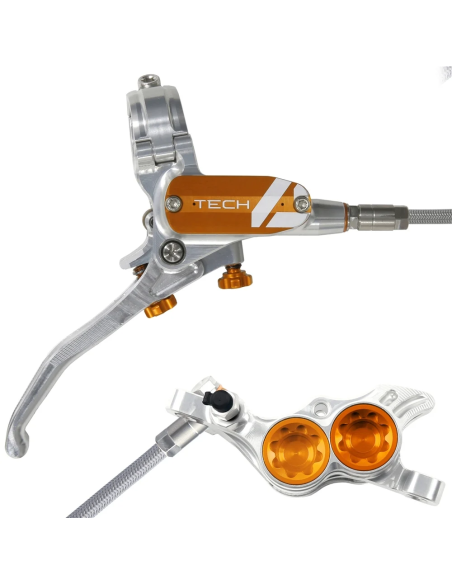 Set Freno Hope Tech 4 E4 - Silver