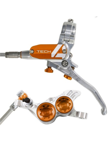 Set Freno Hope Tech 4 V4 - Silver