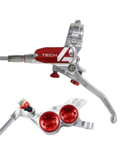 Set Freno Hope Tech 4 V4 - Silver 2