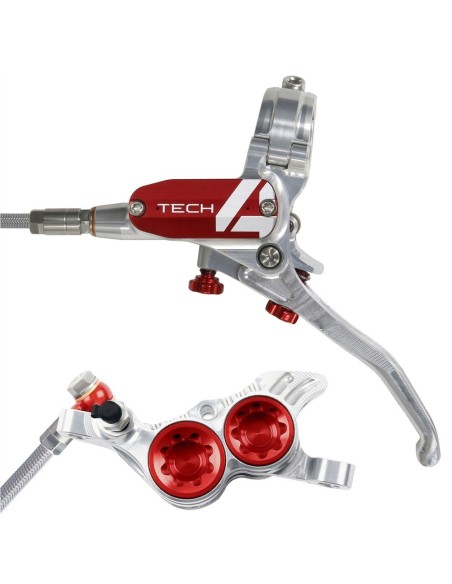 Set Freno Hope Tech 4 V4 - Silver