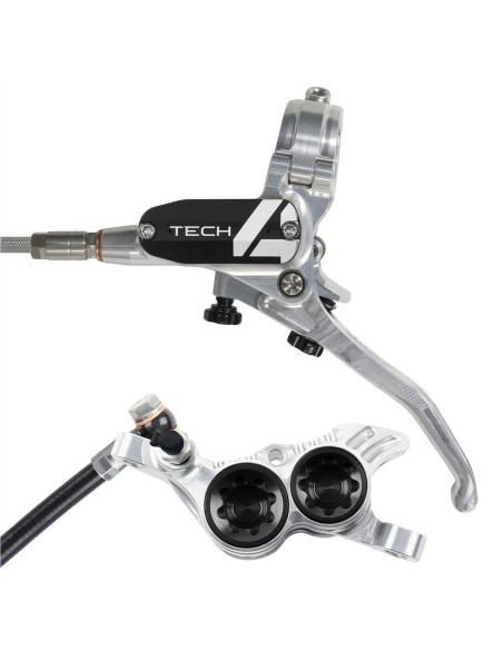 Set Freno Hope Tech 4 V4 - Silver