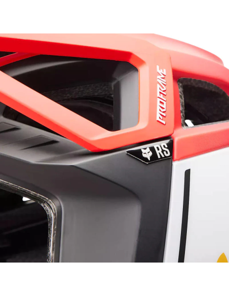 Casco FOX PROFRAME RS Clyzo - Rojo/Blanco/Negro