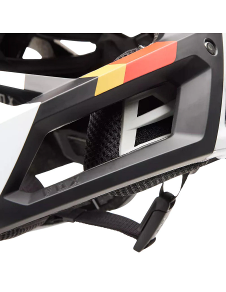 Casco FOX PROFRAME RS Clyzo - Rojo/Blanco/Negro