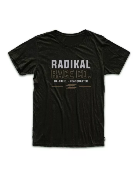 Polera Lifestyle Radikal Racing Race Company - Negra