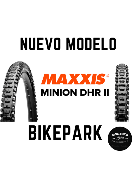 Maxxis Minion DHR II 29 x 2.4, DH Casing, BIKEPARK, TR, WT, 60x2TPI