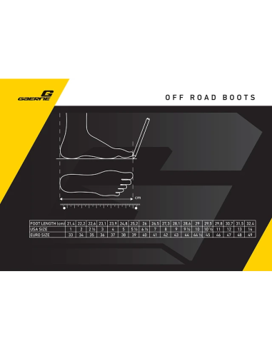 Botas Gaerne SG 12 Orange/Grey/White