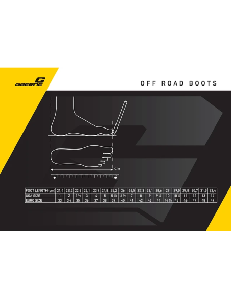 Botas Gaerne SG 12 Orange/Grey/White