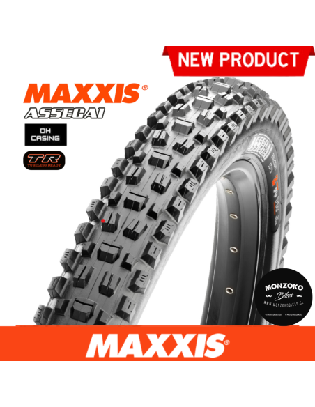PACK!: Maxxis Assegai 29 x 2.5, DH Casing + Maxxis Minion DHR II 29 x 2.4 - BIKEPARK - TR - WT - 60x2TPI