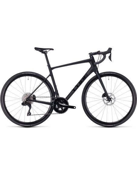 Bicicleta de Ruta Cube Attain GTC SLX Carbon Black