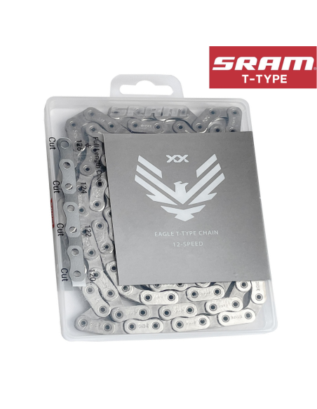 Cadena Sram X0 T-Type Eagle 12v 126 Links