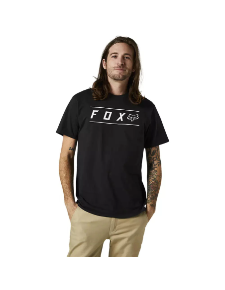 Polera FOX Lifestyle Pinnacle - Negro/Blanco