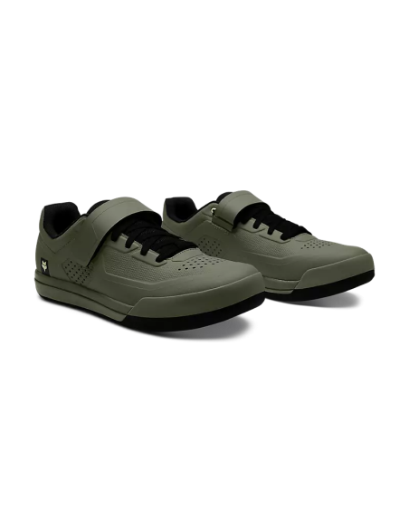 Zapatillas FOX Racing Union Clipless Verde Oliva