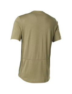 Jersey FOX Ranger Camo Moth Drirelease, Manga Corta, Café 2