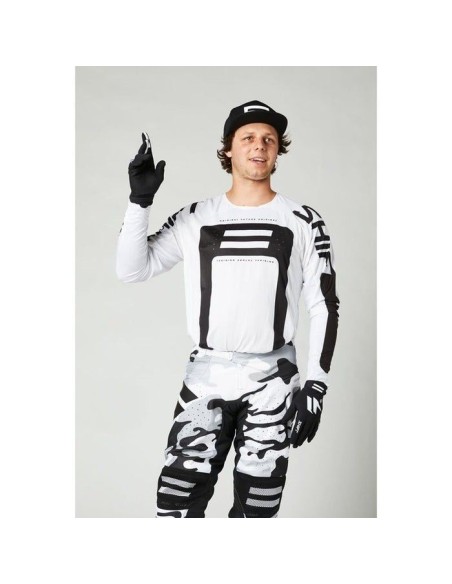 Jersey SHIFT White Label G.I FRO, Blanco/Negro