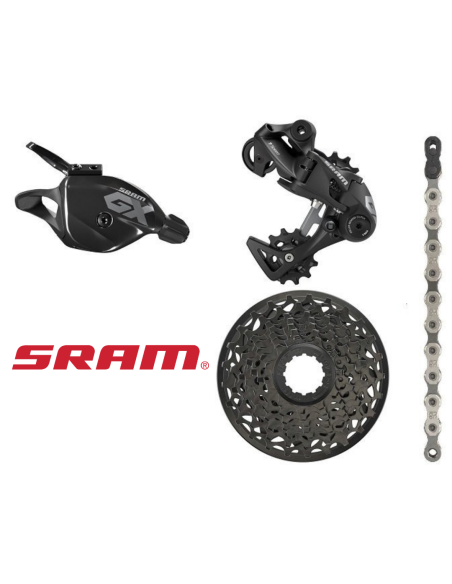 KIT Sram GX 7V DH (cambio-shifter-pata-cadena)