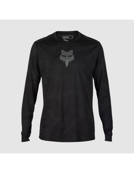 Jersey FOX Ranger Manga Larga TruDri™, Negro
