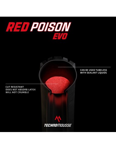 Espuma tipo Cush Core para MTB...