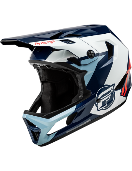 Casco Fly Racing Rayce, Red/White/Blue