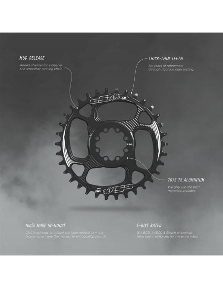 Corona para Gravel CSIXX Shimano GRX