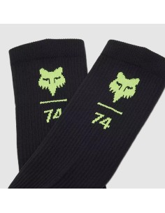 Calcetines FOX Ranger 74 8" - Negro/Amarillo 2