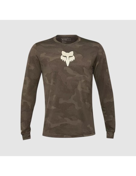 Jersey FOX Ranger Manga Larga TruDri™, Café