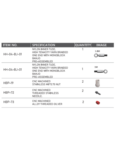 Kit de Línea Hidráulica Brakco para...