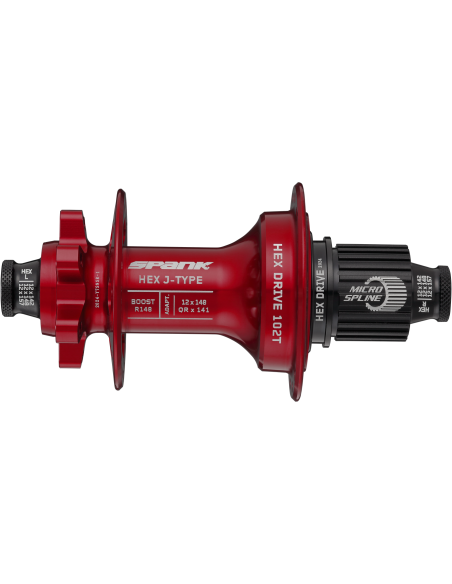 Maza Trasera Spank HEX-J - Boost R148, 32H