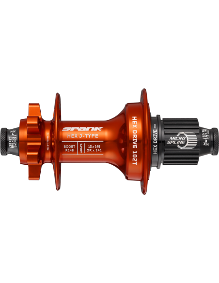 Maza Trasera Spank HEX-J - Boost R148, 32H