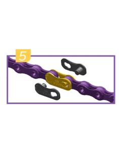 Conector de Cadena Sram 11v MTB Plata, 1 unidad 2