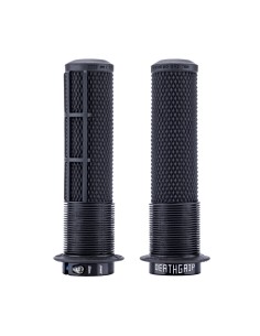 Puños DMR Deathgrip 2 Black con flange (gruesos)