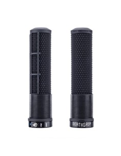 Puños DMR Deathgrip 2 Black sin flange (delgados)