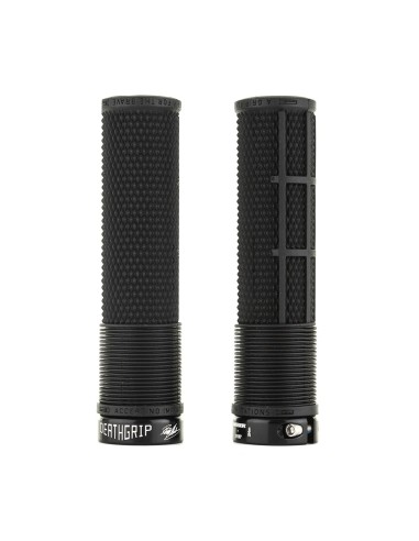 Puños DMR Deathgrip Black sin flange (delgados)