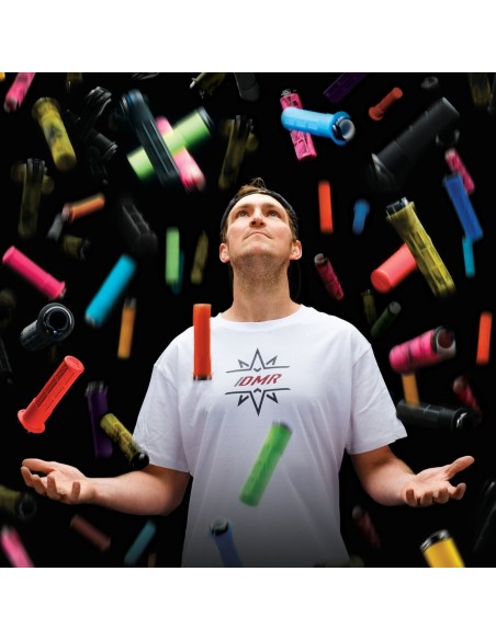 Puños DMR Deathgrip Black sin flange (delgados)