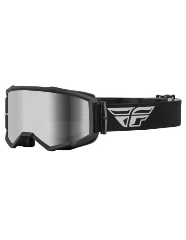 Antiparra Fly Zone Gris/Negro con mica espejada gris