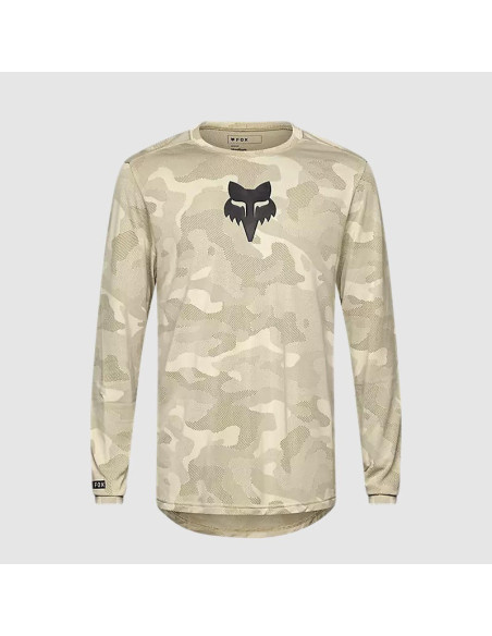 Jersey FOX Ranger Manga Larga TruDri™, Crema