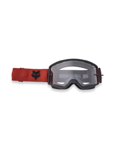 Nueva! Antiparra FOX Main MTB Rojo, mica transparente