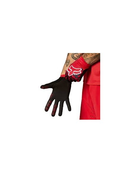 Guantes FOX Flexair Rojo/Negro