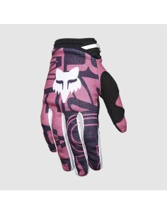 Guantes FOX Moto Mujer 180 Race Spec Rosa