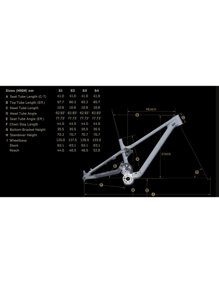 BICICLETA DH PIVOT PHOENIX SAINT BLACK GOLD