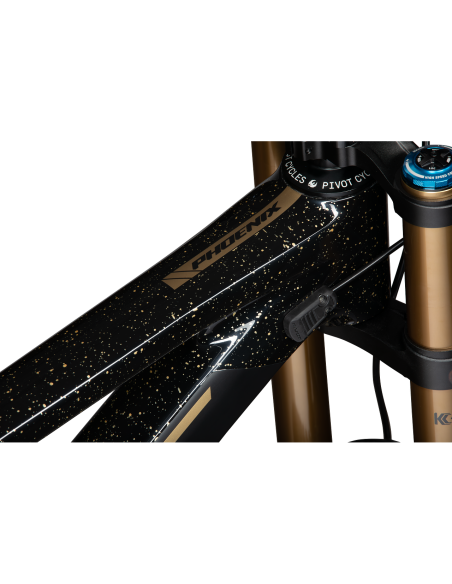 BICICLETA DH PIVOT PHOENIX SAINT BLACK GOLD