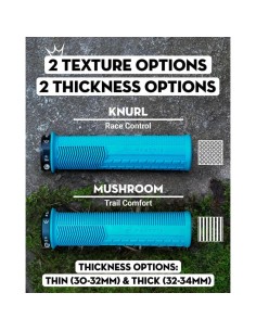 Puños Peaty's Mushroom Gruesos, Negro 2